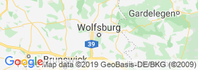 Wolfsburg map